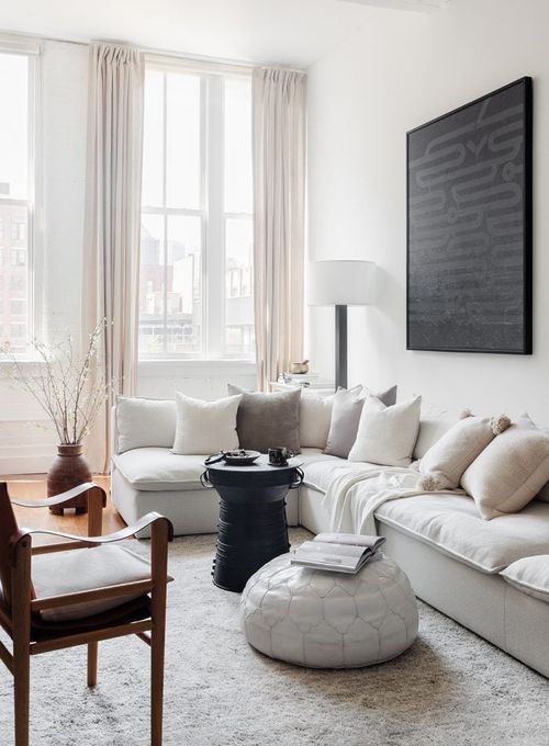 Organic Modern Living Room