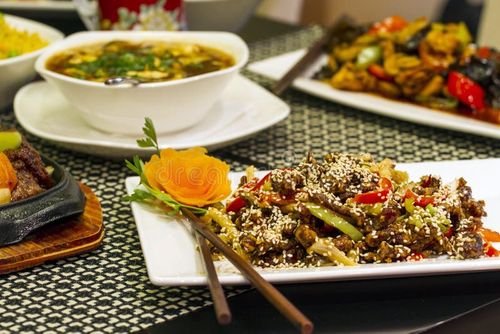 Kung Pao Chicken with peanuts