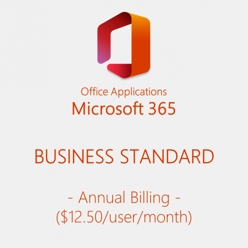 Microsoft 365 Business Standard License ANNUAL