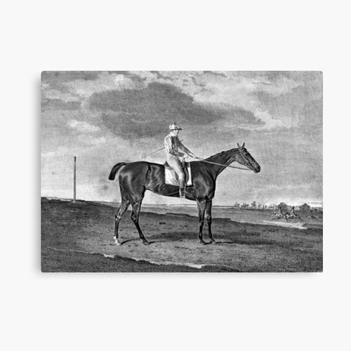 Item preview, Race Horse Vintage Art designed and sold by goldenmenagerie.