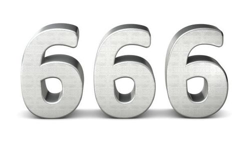 666 number 3d silver structure 3d rendering 666 number 3d silver structure 3d rendering number 666 stock pictures, royalty-free photos & images