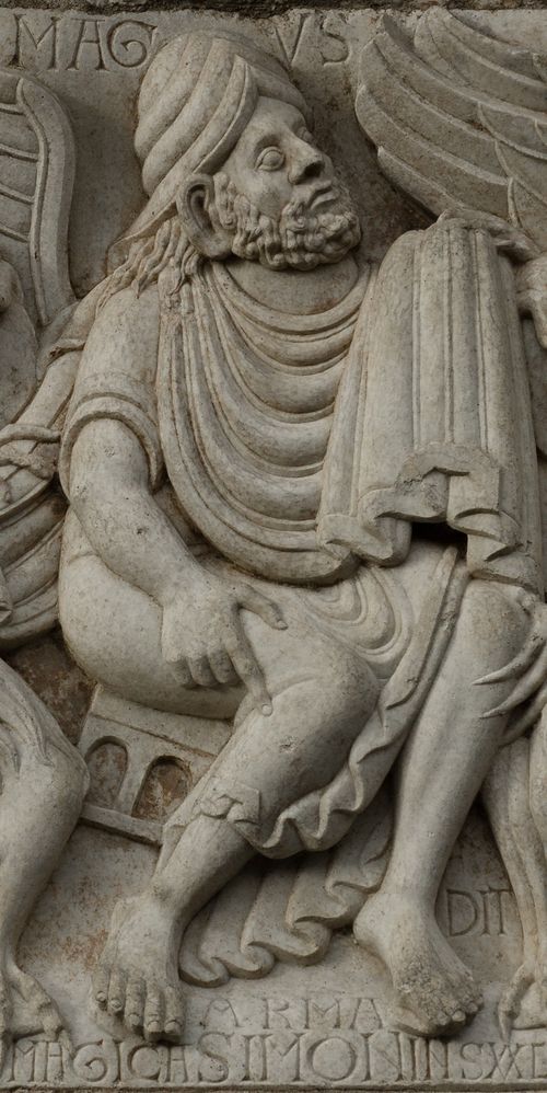 Basilica_Saint-Sernin_-_Simon_Magus_(cropped).jpg