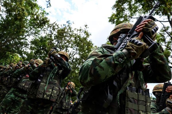 Thailand deploys F-16 fighter jet