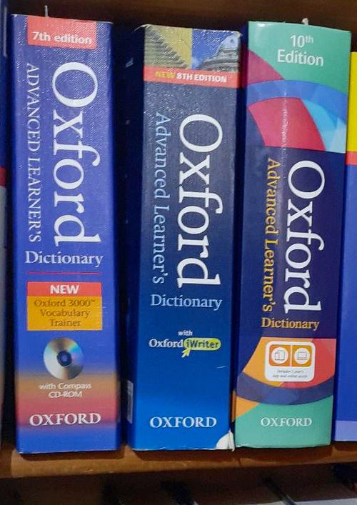 oxford advanced learner s dictionary 7th 8th and 10th editions cropped