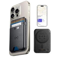 ESR for MagSafe Wallet with Find My Functionality, 5 Cards Holder, RFID-Blocking, Strong Magnetic Wallet for iPhone, for iPhone 17/16/15/14/13/12 Series, Not for 13/12 Mini, Black