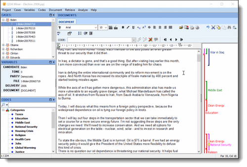 QDA Miner - qualitative data analysis software