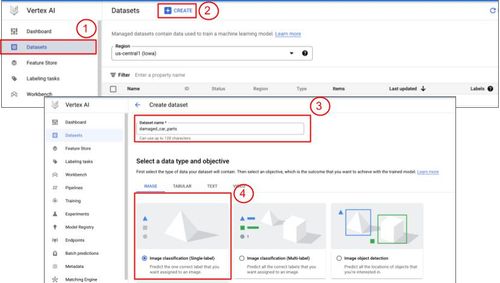 AutoML Dataset 建立教學圖