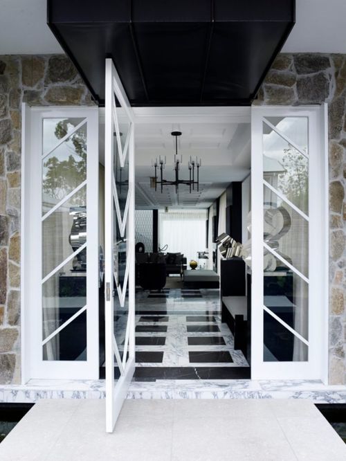 Dazzling Black And White Interior Design Ideas