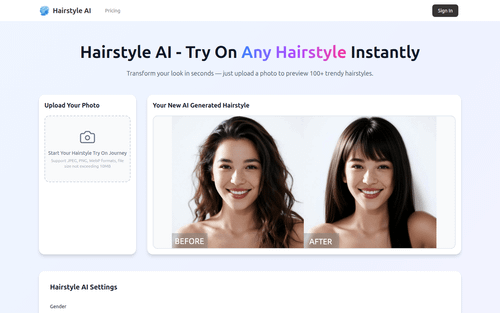 Hairstyle AI