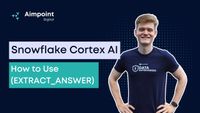 Snowflake Cortex AI | How to Use (EXTRACT_ANSWER) - YouTube
