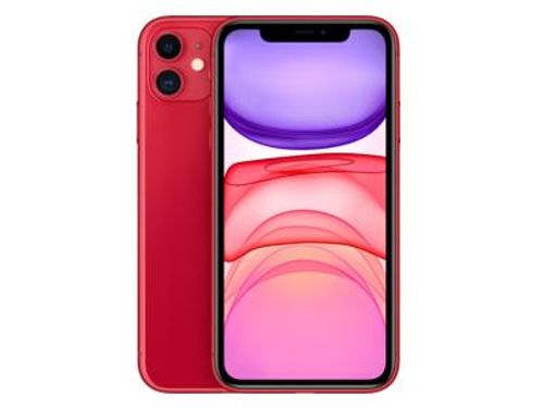Apple 6.1 Inch iPhone 11 64GB With Liquid Retina IPS LCD Capacitive Touchscreen In Red - iphone 11 64GB (Red)