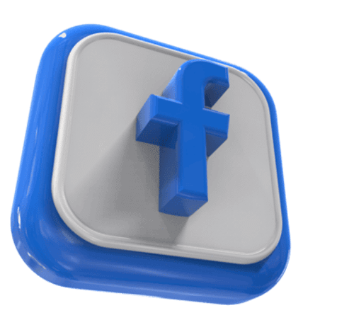logo icon 3d social media in modern png