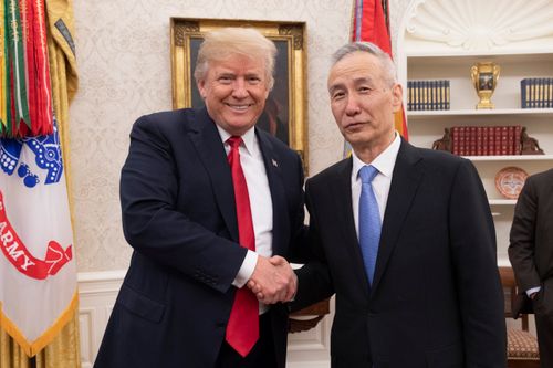 president trump talks trade with the vice premier of the people%e2%80%99s republic of china liu he 2018 27309127577