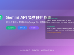 Gemini API免费使用完整指南2025 - 5步快速上手配额详解