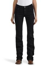 Wrangler Women's Willow Mid Rise Performance Waist Boot Cut Ultimate Riding Jean, Molly, 24-36
