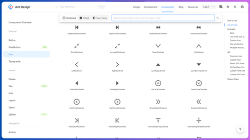 AntD Design Icons - for react Native