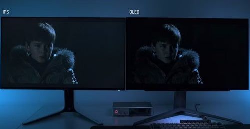 OLED panel offers better color accuracy