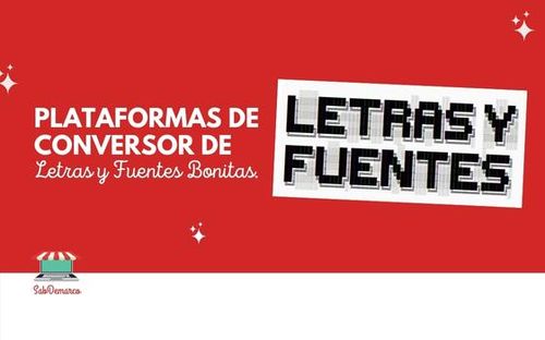 Conversor de letras y fuentes bonitas