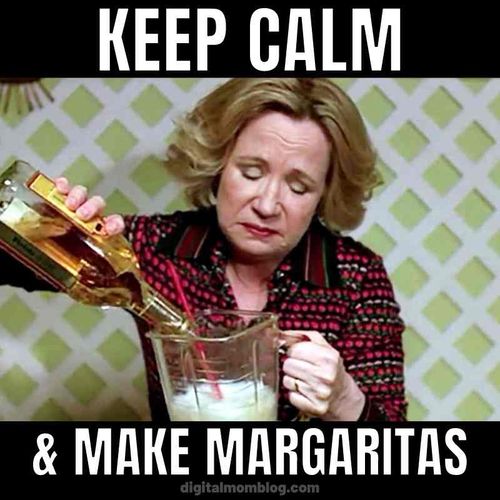 Keep calm meme margarita