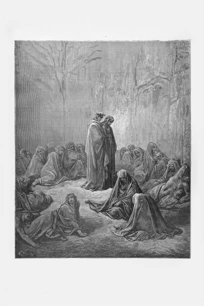 Gustave Dore, The Divine Comedy, La Divina Commedia, Purgatorio, canto XIII, v. 61-63, print etching, .
