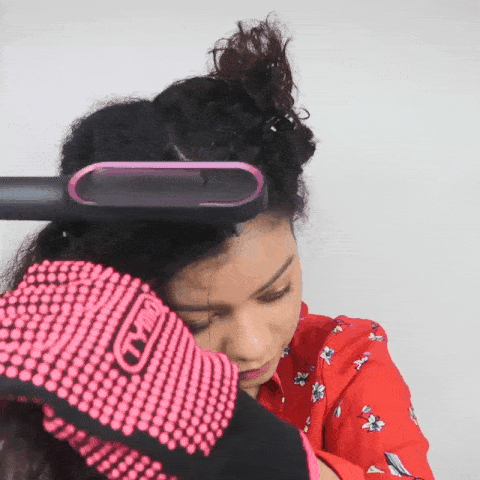 Demonstração da Escova Alisadora