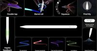 Apple Pencil Pro launches, with squeeze gesture, roll, FindMy