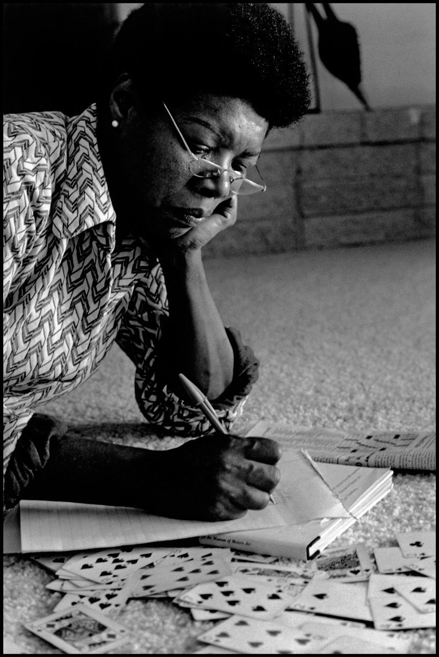 Caption: Maya Angelou