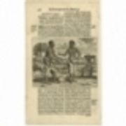 Antique Print of Natives from Jafnapatan by Baldaeus (1672)