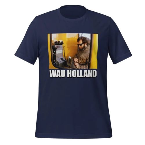 The Wau Holland Forever T-shirt (unisex) Navy / m.