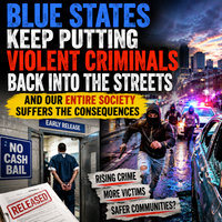 Blue States Keep Putting Violent Criminals Back Into The Streets And Our Entire Society Suffers The Consequences