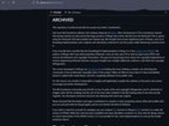 r/Piracy - Home Brew Channel github archive discontinued and put on "Read Only", this message was placed as to why they discontinued it