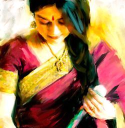 beautiful painting #india Cool Paintings, Art Painting Gallery, Love Painting