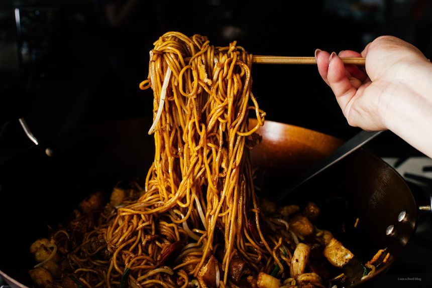 Mie Goreng Recipe - www.iamafoodblog.com