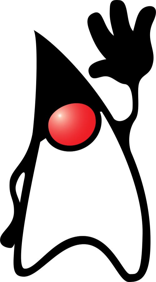 Duke (Java mascot) waving