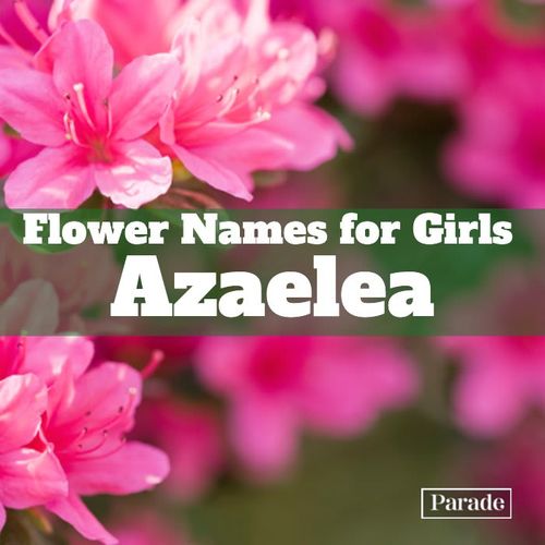 flower names for girls