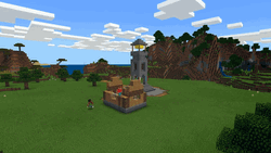 Minecraft Farm Houses GIF