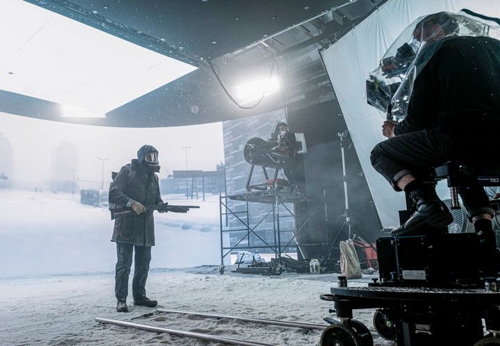 Uno de los pilares de esta producción es el mega despliegue técnico con el que, entre otras cosas, se logró que "nevara" en Buenos Aires.