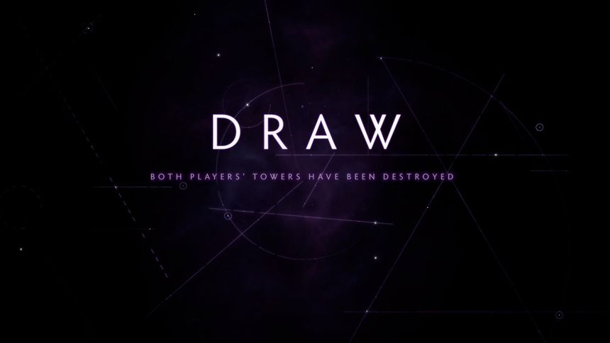 The incredibly rare Artifact Draw screen