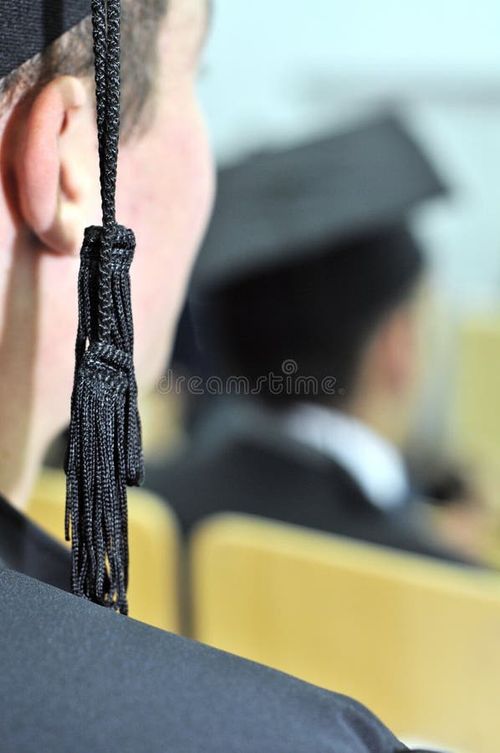 Students attending the graduation ceremony. Bachelors degree stock images, royalty-free photos and pictures