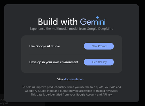 选择使用Gemini方式
