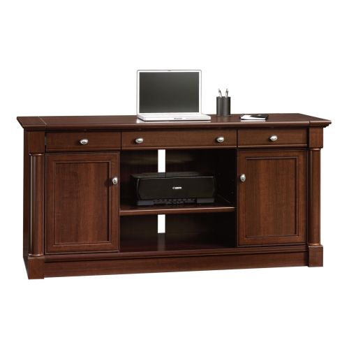 Sauder Palladia Credenza, in Select Cherry finish