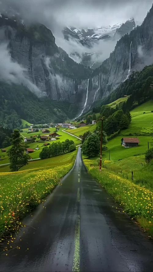This contains an image of: Switzerland Nature