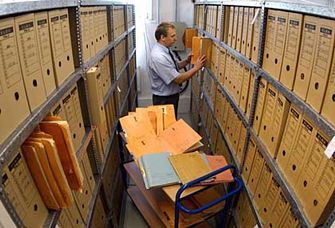 Stasi files that could stretch out for 180 kilometers are currently being researched in Berlin as an effort to put East Germany's difficult communist past behind it.