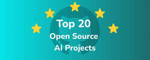 GitHub 上 Star 数量前 20 的开源 AI 项目