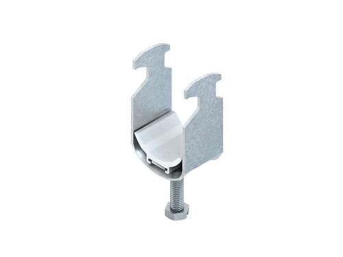 Cable U-clamp, for 1 cable, Ø 8-14 mm, slot width 16-17 mm