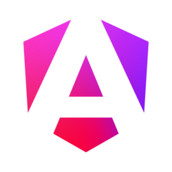 Angular gradient logo
