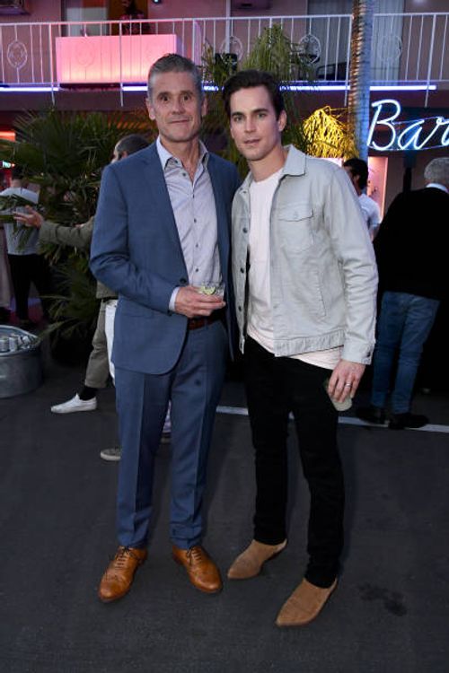 Simon Halls and Matt Bomer