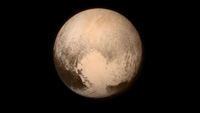 Pluto's huge white 'heart' has a surprisingly violent origin, new study suggests | Live Science