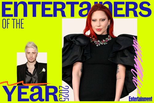 Entertainers of the Year with Lady Gaga being honored by Andrew Watt