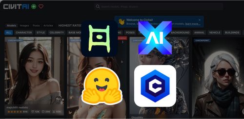 4个Stable Diffusion AI免费模型下载网站推荐！